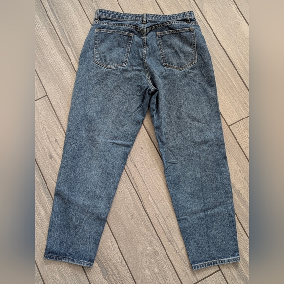PrettyLittleThing Denim Classic Blue Women's Mom Jeans Size 12 - Picture 2 of 4